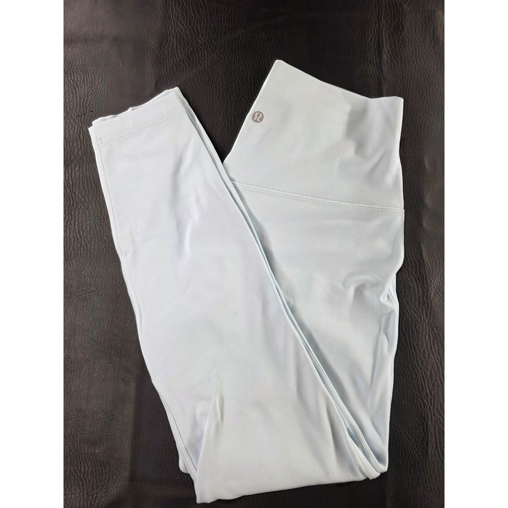 Lululemon Align High-Rise Pant 25 Nulu Powder Blue Leggings Size 8 LW5CTCS